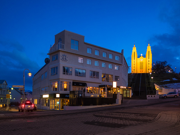 Akureyri town (Northern Iceland)
