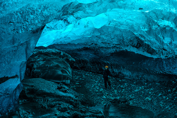 Ice Cave in Vatnajökull (South-East Iceland)